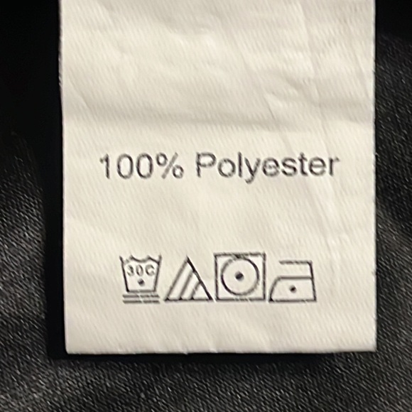 SHEIN Suede Double-Breasted Lightweight Long Coat, Black | S - Picture 15 of 16